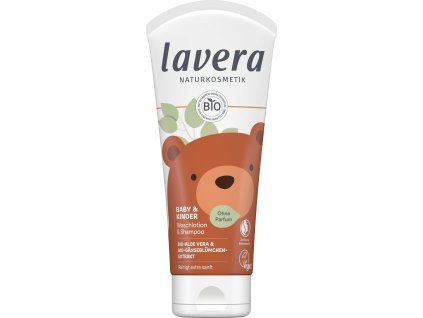 lavera cistici mleko a sampon pro miminka a deti 200 ml 2350756 cs