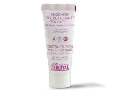 Argital Regenerační vlasová maska se zeleným jílem 20 ml (dárek k nákupu nad 4 000 kč)